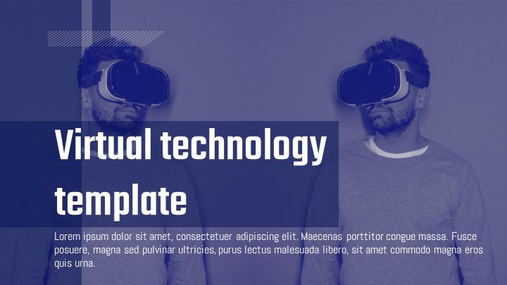 ppt模板-VR虚拟IT活动策划PPT模板