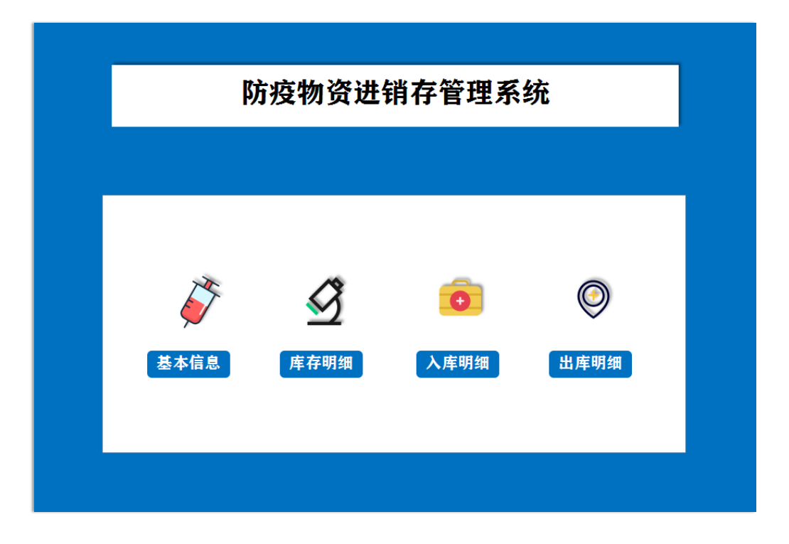 excel模板-防疫物资进销存系统（库存预警）