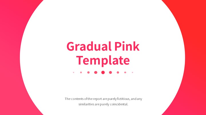 ppt模板-红色时尚简约模板