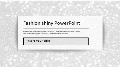 ppt模板-极简风创意工作总结模板