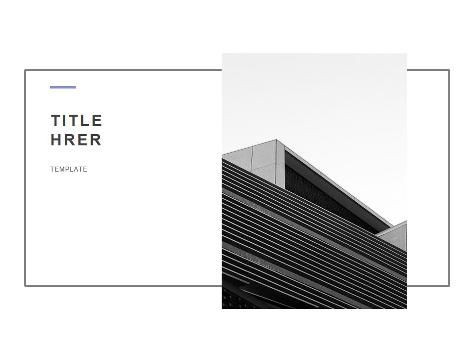 ppt模板-灰色极简ppt模板