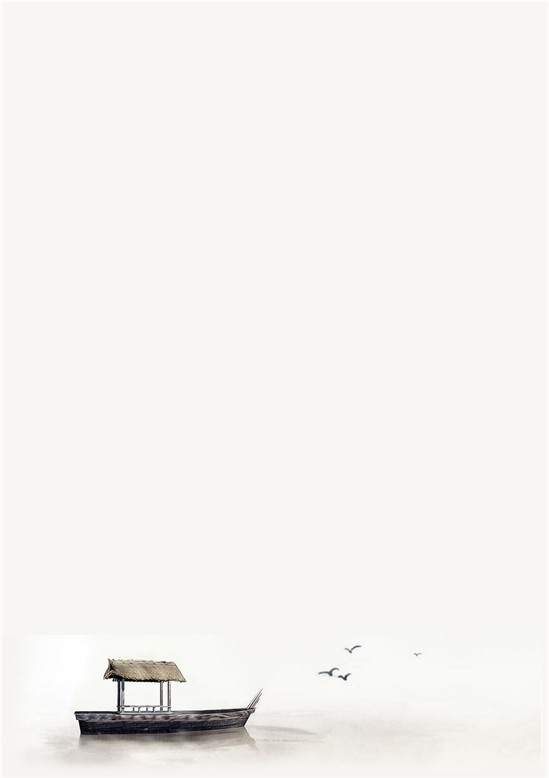 word模板-孤舟鸿雁