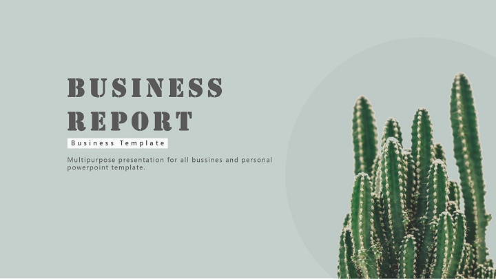 ppt模板-绿色之团队精神类商务通用模板