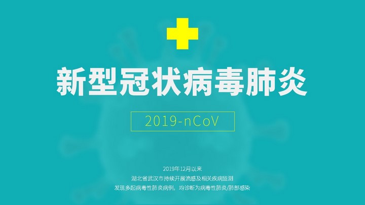 ppt模板-如何预防新型冠状病毒肺炎PPT