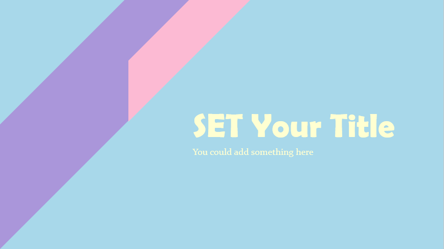 ppt模板-简约创意免费纯色通用PPT