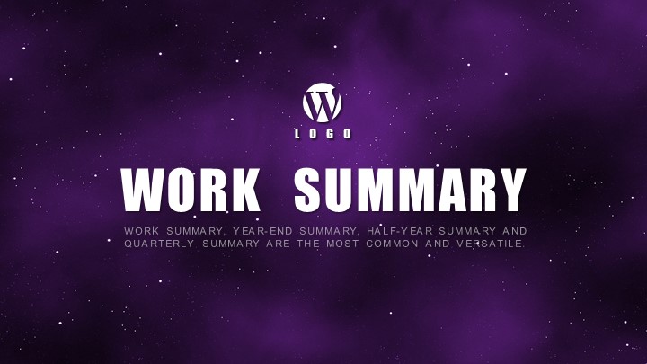 ppt模板-商务风工作总结计划PPT