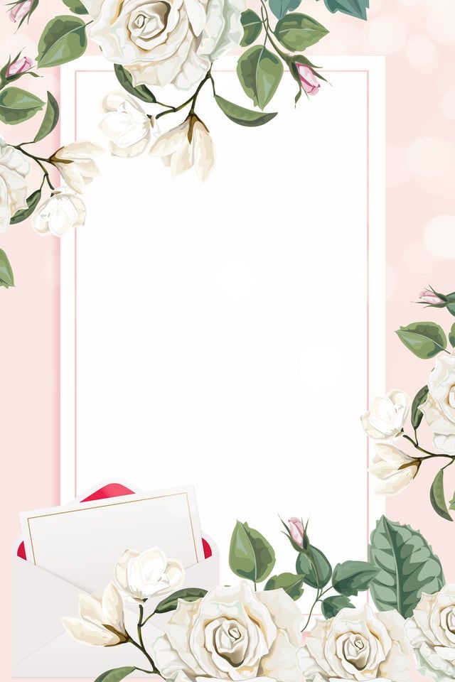 word模板-花朵漫画信纸