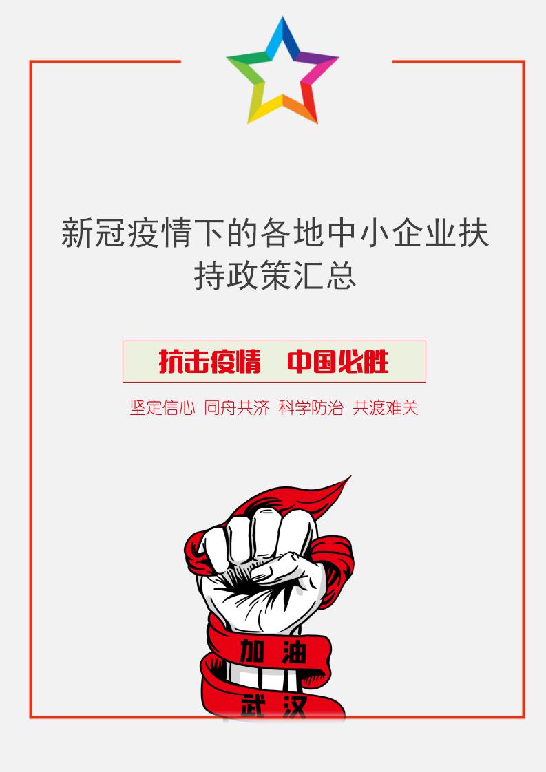 word模板-各地中小企业扶持政策汇总