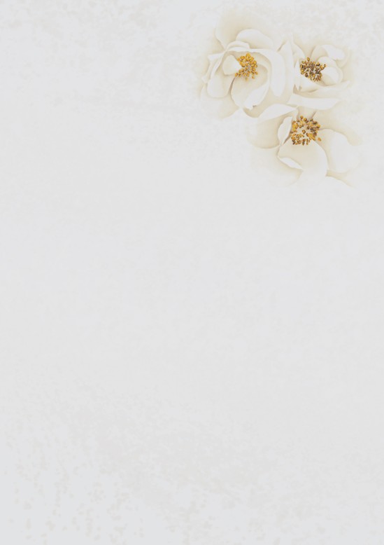 word模板-简约鲜花信纸