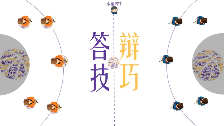 ppt模板-毕业答辩技巧