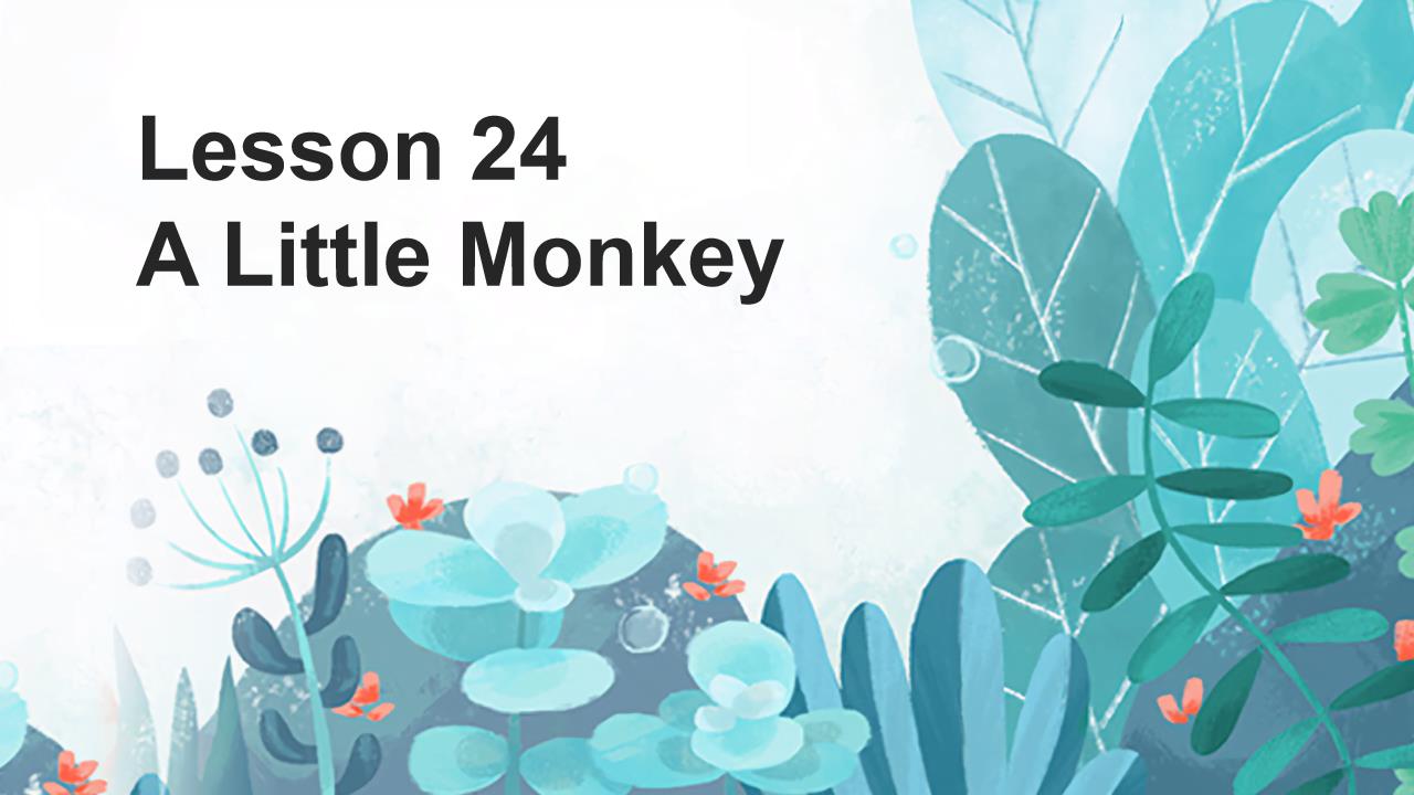 ppt模板-小学英语冀教版三年级下册《Lesson 24 Alittle M