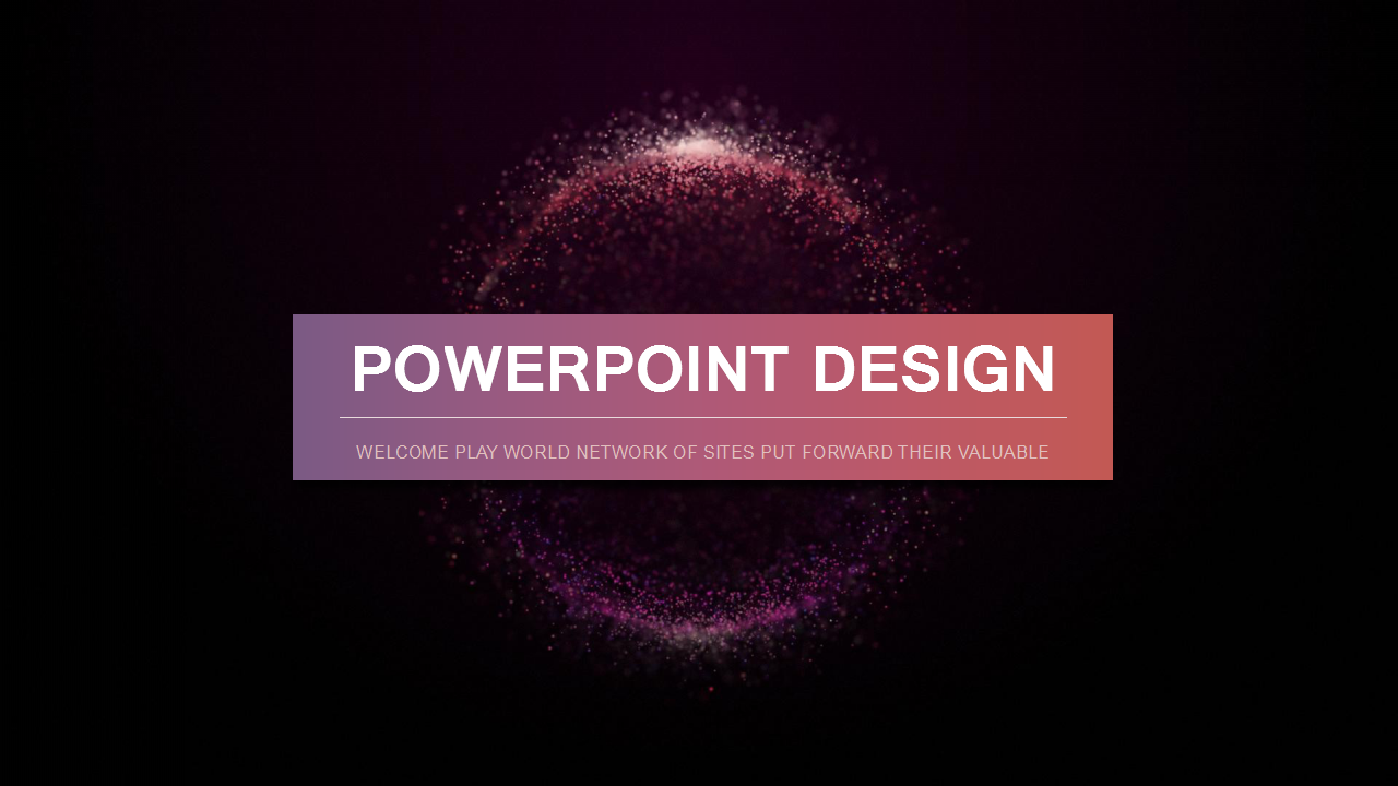 ppt模板-渐变欧美风格商务PPT模板